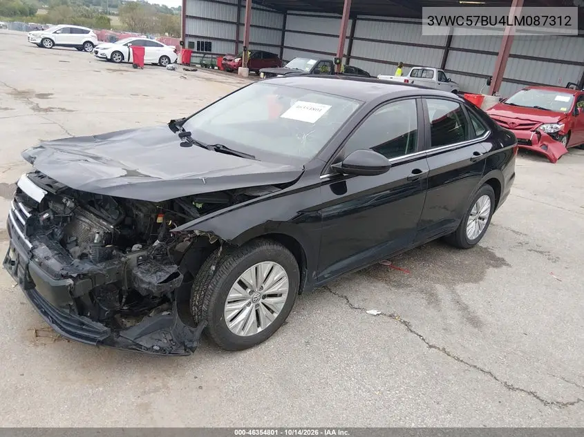 2020 VOLKSWAGEN JETTA VIN 3VWC57BU4LM087312 — фото 2