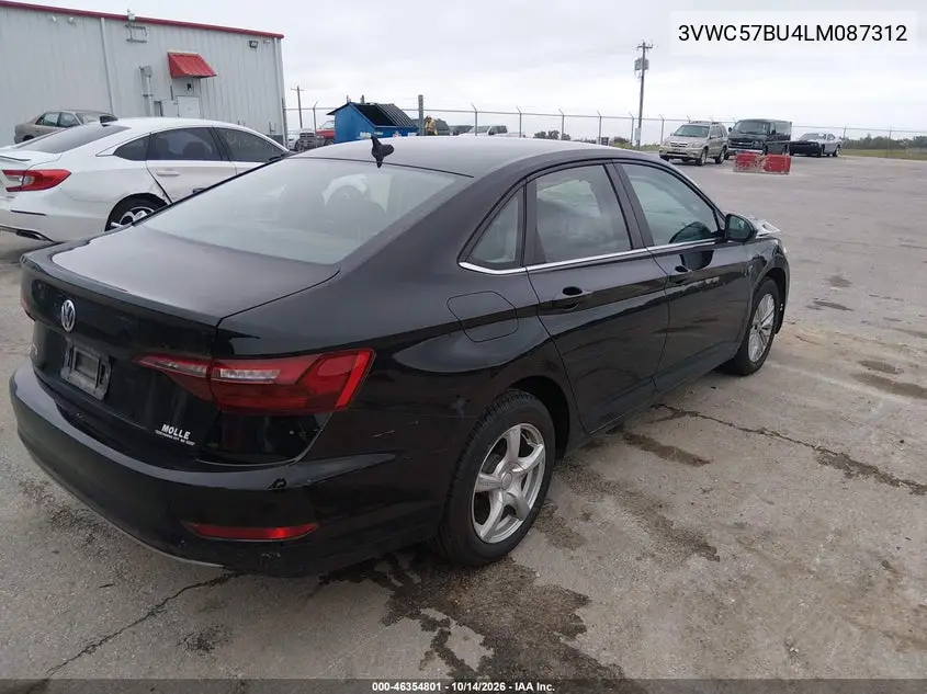 2020 VOLKSWAGEN JETTA VIN 3VWC57BU4LM087312 — фото 4