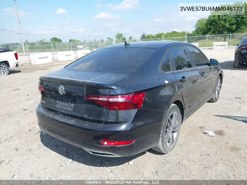 2021 VOLKSWAGEN JETTA VIN 3VWE57BU6MM046173 — фото 4