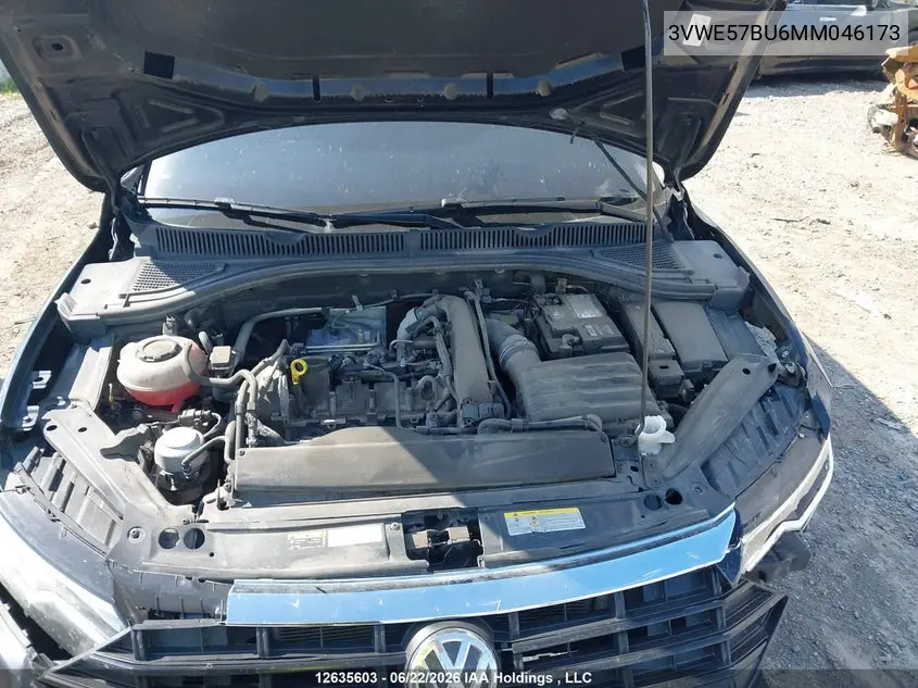 2021 VOLKSWAGEN JETTA VIN 3VWE57BU6MM046173 — фото 9