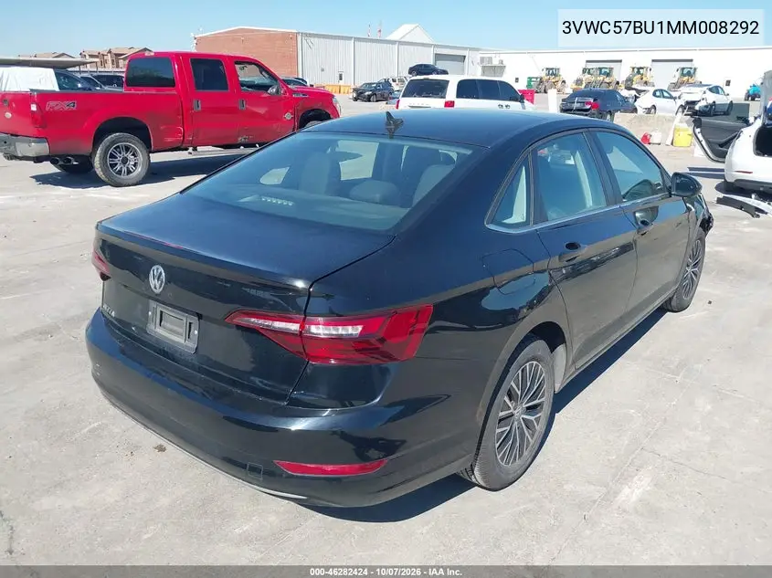2021 VOLKSWAGEN JETTA VIN 3VWC57BU1MM008292 — фото 4