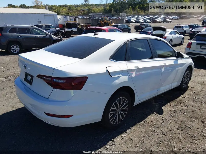 2021 VOLKSWAGEN JETTA VIN 3VWC57BU1MM084191 — фото 4