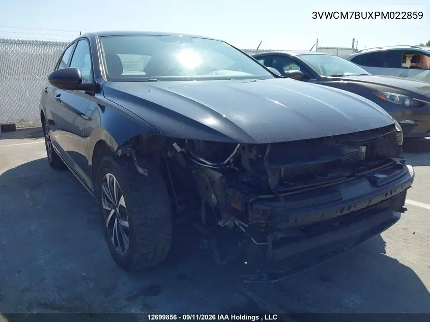 VOLKSWAGEN JETTA 2023, VIN 3VWCM7BUXPM022859