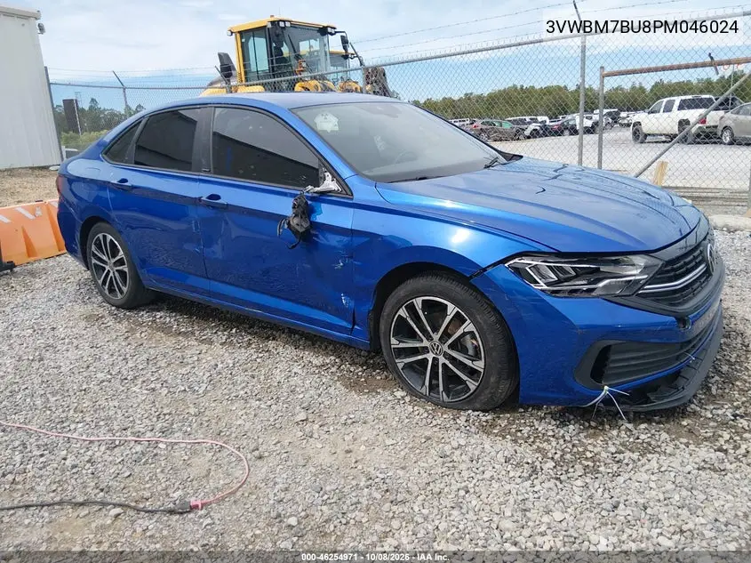 VOLKSWAGEN JETTA 2023, VIN 3VWBM7BU8PM046024