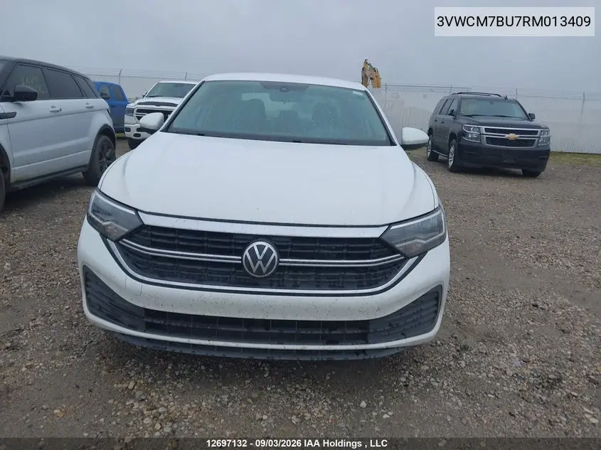 2024 VOLKSWAGEN JETTA VIN 3VWCM7BU7RM013409 — фото 11