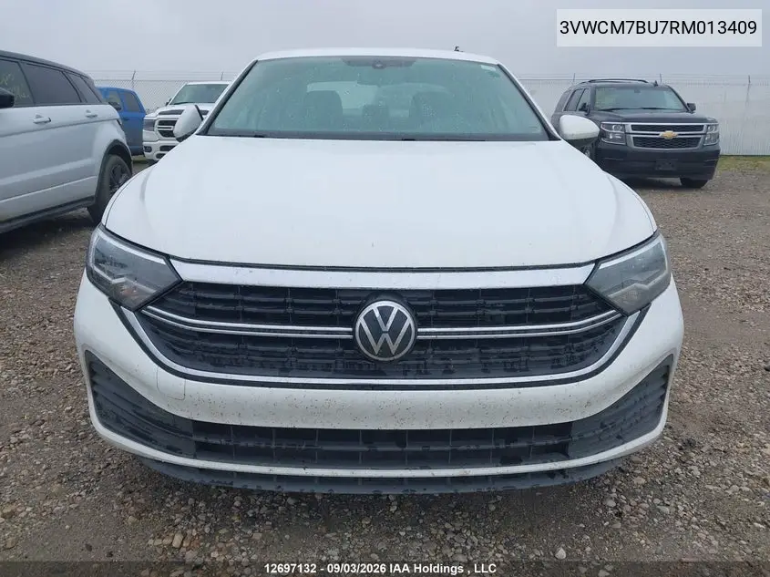 2024 VOLKSWAGEN JETTA VIN 3VWCM7BU7RM013409 — фото 6