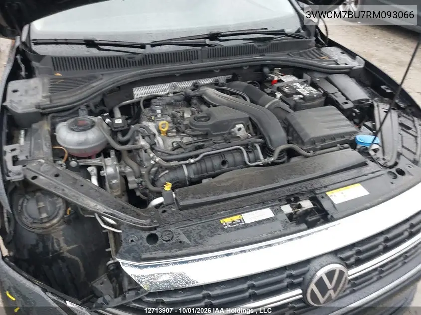 2024 VOLKSWAGEN JETTA VIN 3VWCM7BU7RM093066 — фото 10