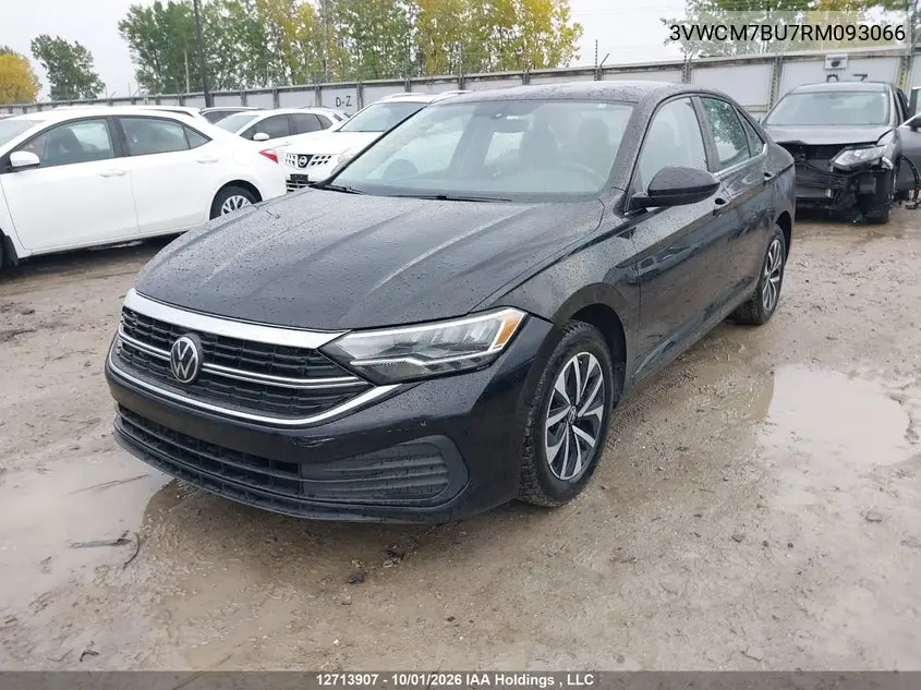 2024 VOLKSWAGEN JETTA VIN 3VWCM7BU7RM093066 — фото 2