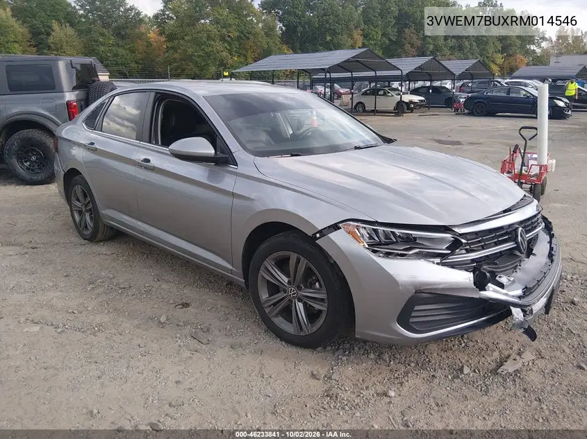 VOLKSWAGEN JETTA 2024, VIN 3VWEM7BUXRM014546