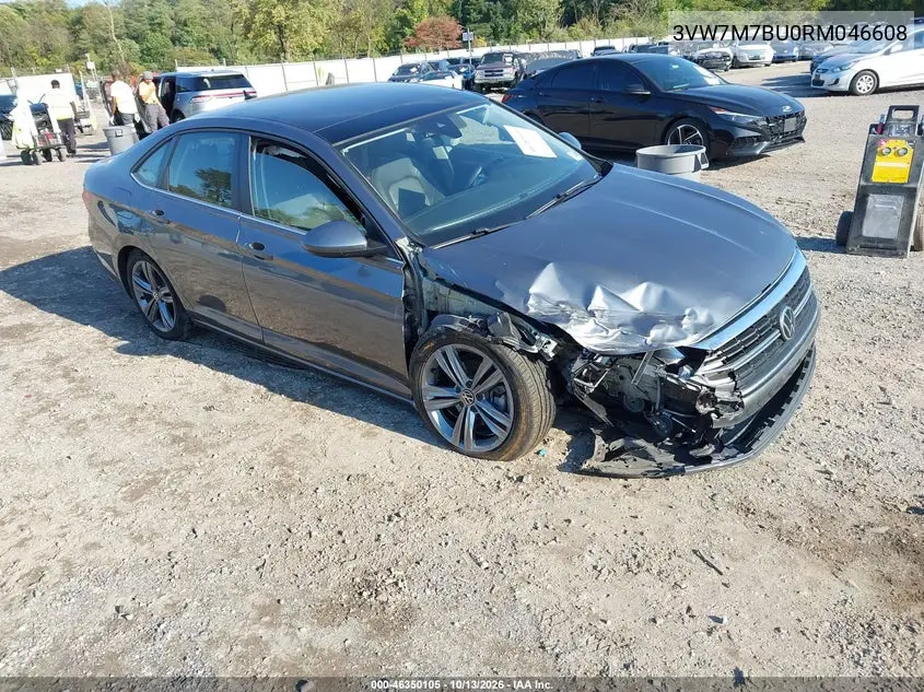 VOLKSWAGEN JETTA 2024, VIN 3VW7M7BU0RM046608