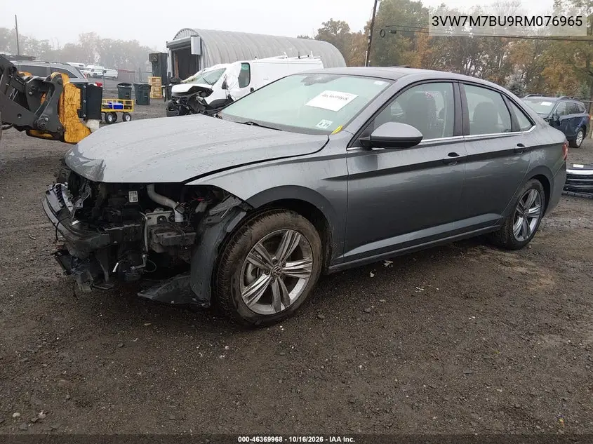 2024 VOLKSWAGEN JETTA VIN 3VW7M7BU9RM076965 — фото 2