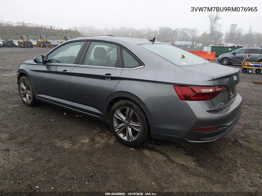 2024 VOLKSWAGEN JETTA VIN 3VW7M7BU9RM076965 — фото 3