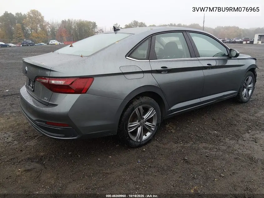 2024 VOLKSWAGEN JETTA VIN 3VW7M7BU9RM076965 — фото 4