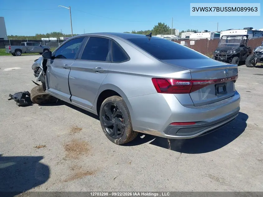 2025 VOLKSWAGEN JETTA VIN 3VWSX7BU5SM089963 — фото 3