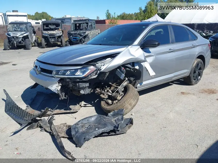 2025 VOLKSWAGEN JETTA VIN 3VWSX7BU5SM089963 — фото 6