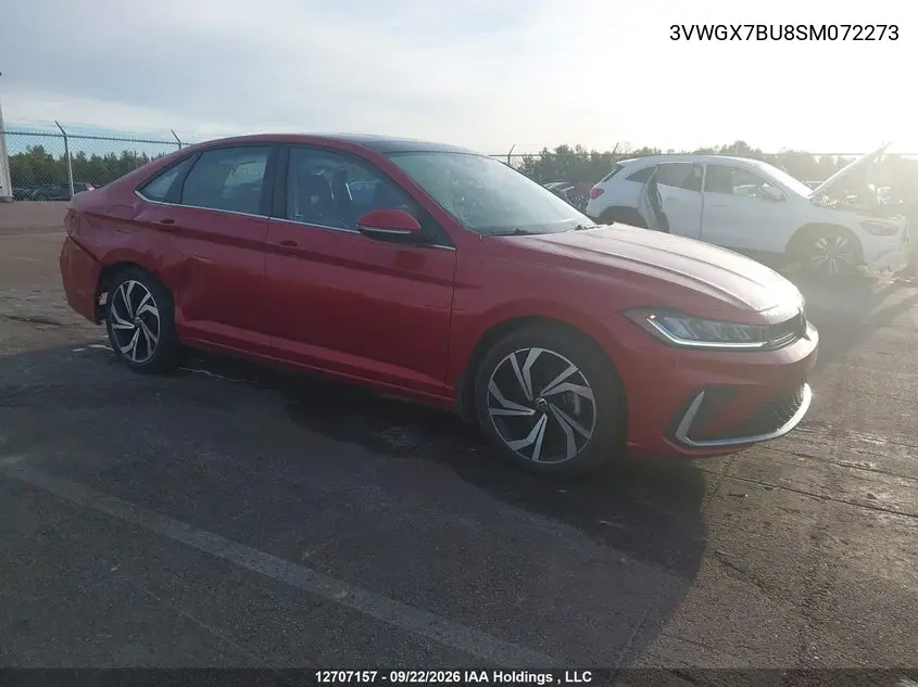 VOLKSWAGEN JETTA 2025, VIN 3VWGX7BU8SM072273
