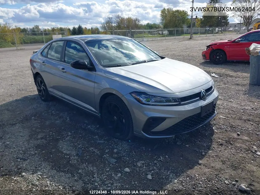 VOLKSWAGEN JETTA 2025, VIN 3VWSX7BUXSM062404
