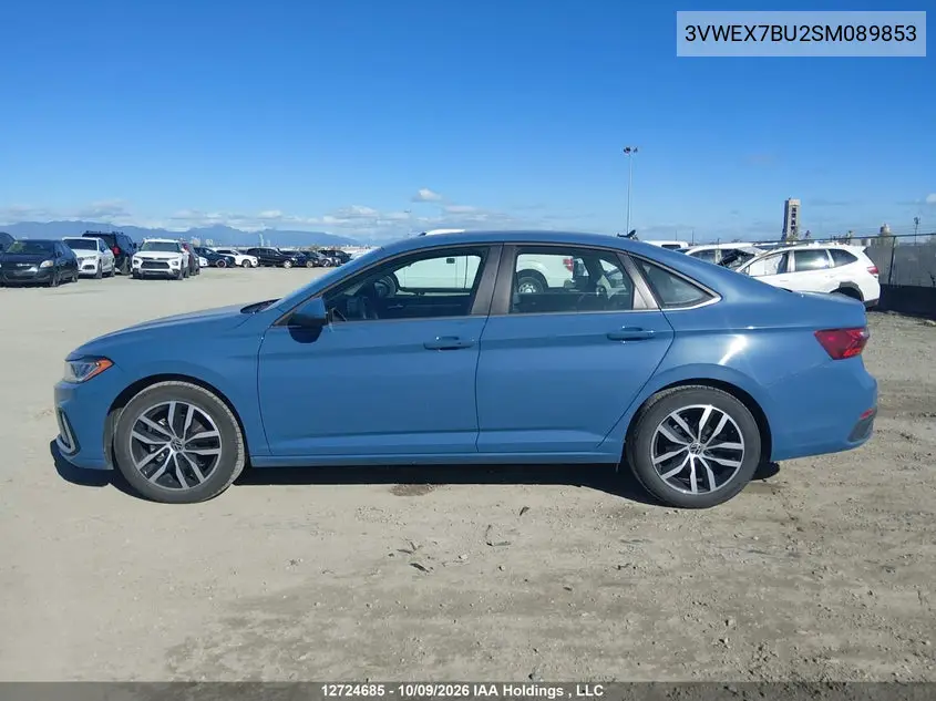 2025 VOLKSWAGEN JETTA VIN 3VWEX7BU2SM089853 — фото 14