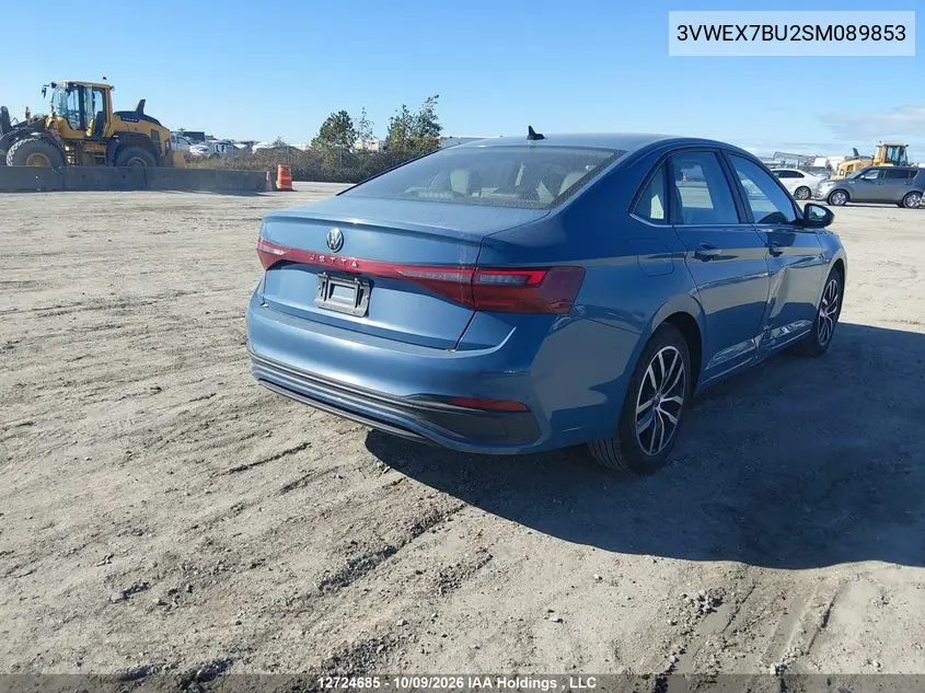 2025 VOLKSWAGEN JETTA VIN 3VWEX7BU2SM089853 — фото 4