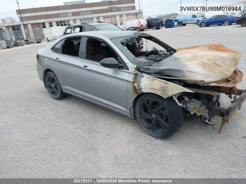 VOLKSWAGEN JETTA 2025, VIN 3VWSX7BU9SM018944