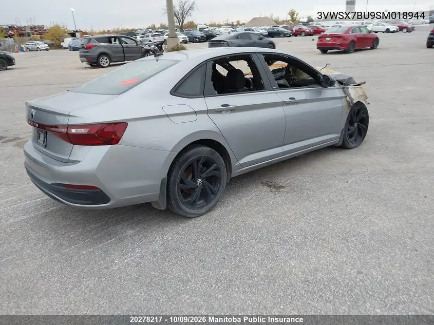 2025 VOLKSWAGEN JETTA VIN 3VWSX7BU9SM018944 — фото 4