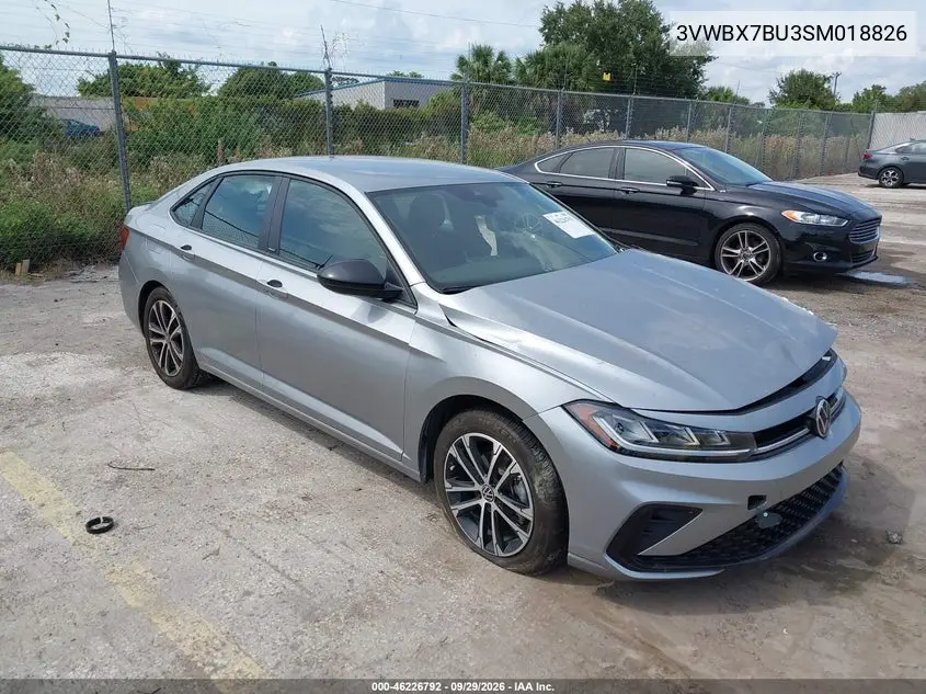 VOLKSWAGEN JETTA 2025, VIN 3VWBX7BU3SM018826
