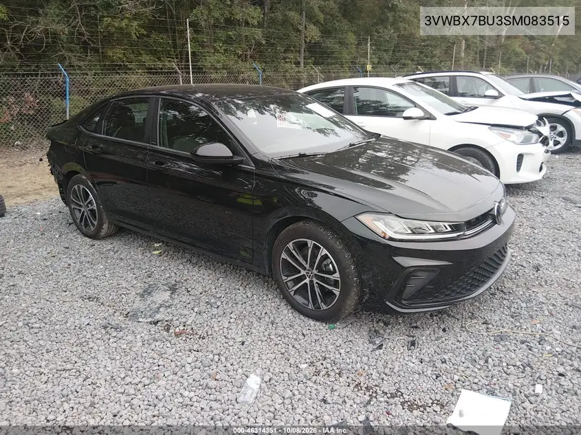 VOLKSWAGEN JETTA 2025, VIN 3VWBX7BU3SM083515