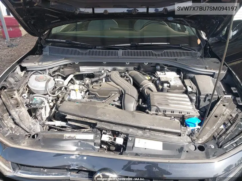 2025 VOLKSWAGEN JETTA VIN 3VW7X7BU7SM094197 — фото 10