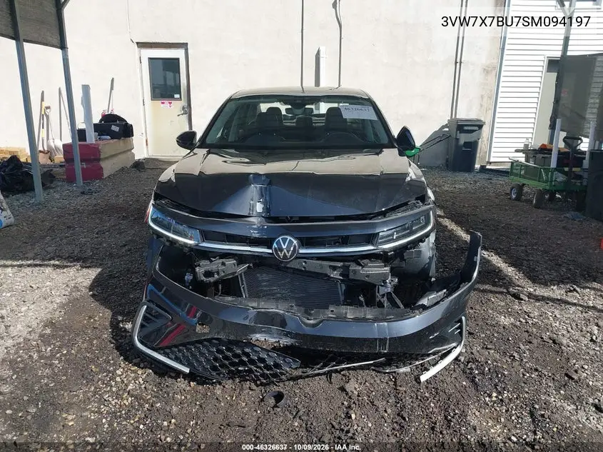 2025 VOLKSWAGEN JETTA VIN 3VW7X7BU7SM094197 — фото 12