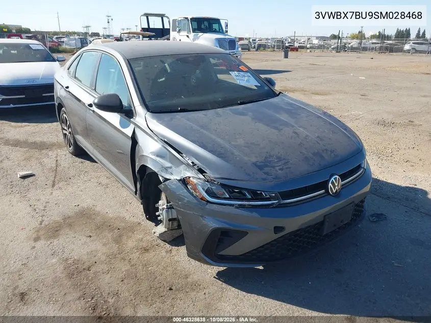 VOLKSWAGEN JETTA 2025, VIN 3VWBX7BU9SM028468