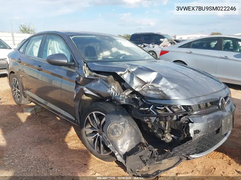VOLKSWAGEN JETTA 2025, VIN 3VWEX7BU9SM022246