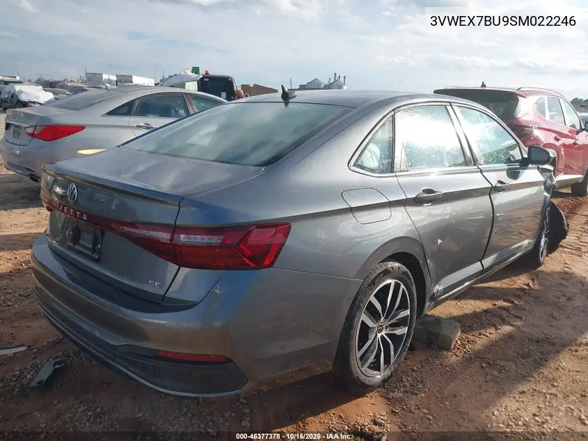 2025 VOLKSWAGEN JETTA VIN 3VWEX7BU9SM022246 — фото 4