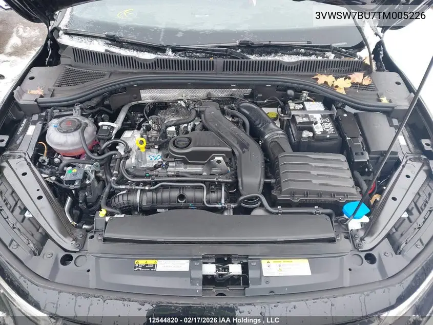 2026 VOLKSWAGEN JETTA VIN 3VWSW7BU7TM005226 — фото 10