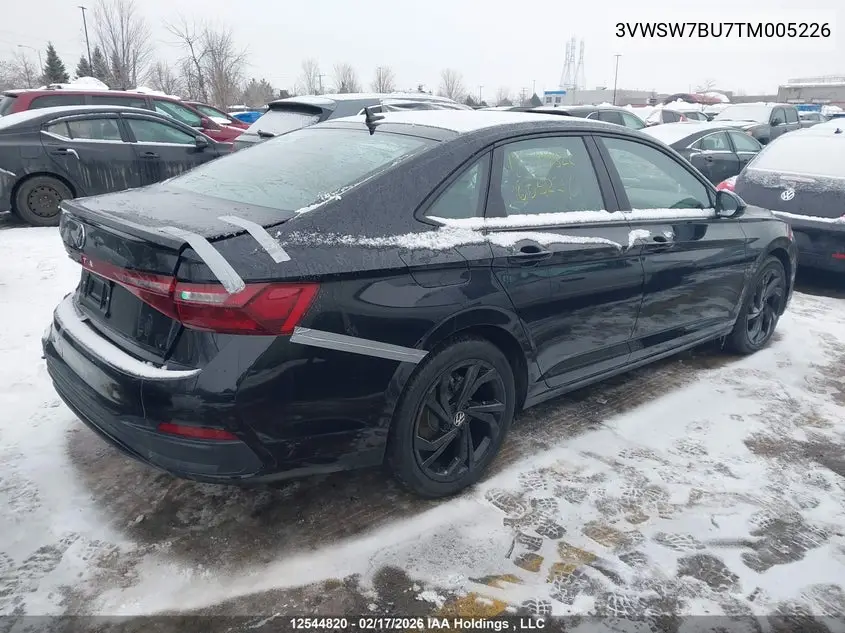 2026 VOLKSWAGEN JETTA VIN 3VWSW7BU7TM005226 — фото 4