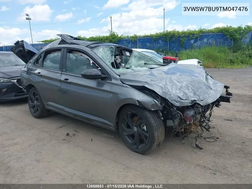 VOLKSWAGEN JETTA 2026, VIN 3VWSW7BU9TM047476
