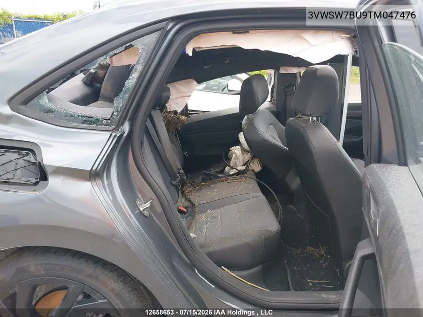 2026 VOLKSWAGEN JETTA VIN 3VWSW7BU9TM047476 — фото 8