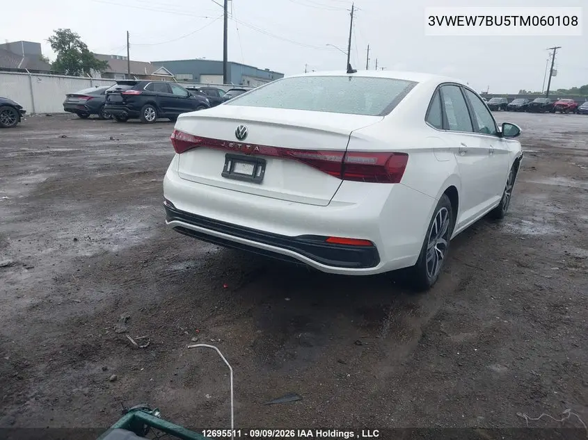 2026 VOLKSWAGEN JETTA VIN 3VWEW7BU5TM060108 — фото 4