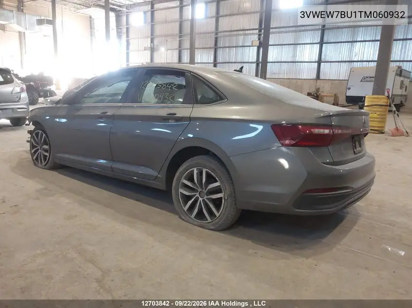 2026 VOLKSWAGEN JETTA VIN 3VWEW7BU1TM060932 — фото 3