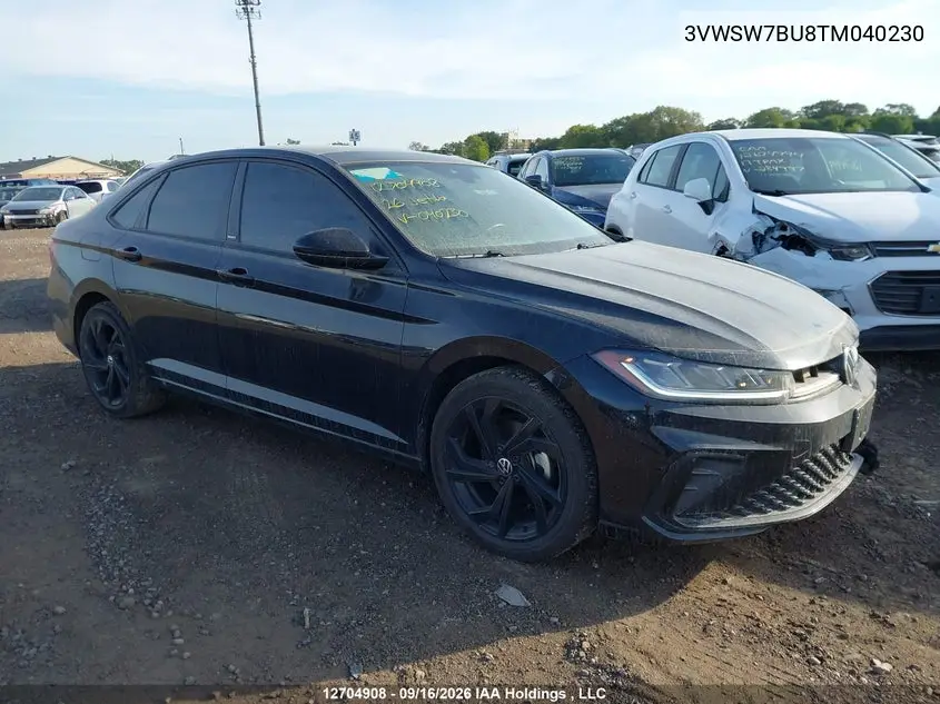 VOLKSWAGEN JETTA 2026, VIN 3VWSW7BU8TM040230