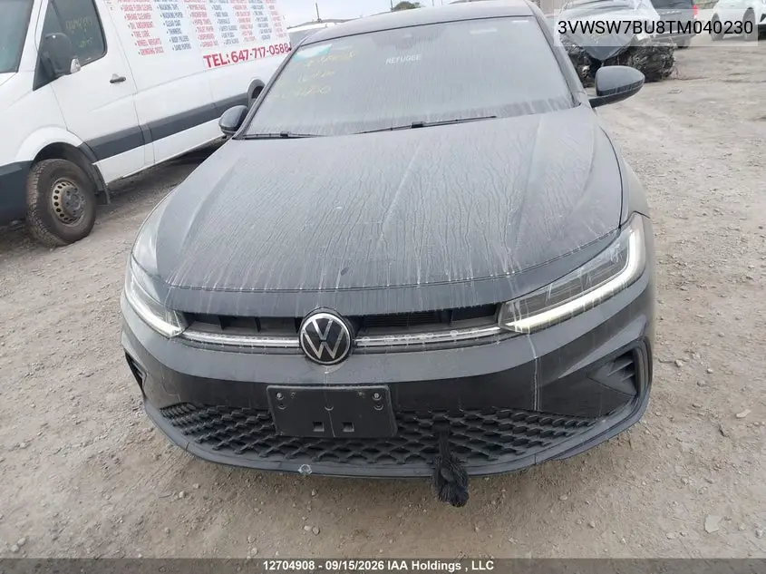 2026 VOLKSWAGEN JETTA VIN 3VWSW7BU8TM040230 — фото 12