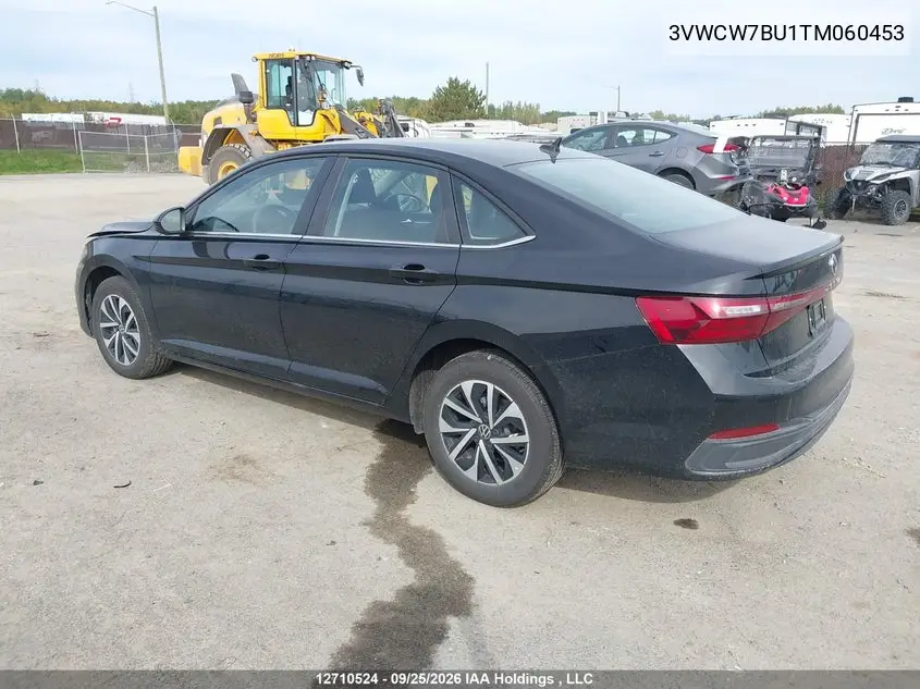 2026 VOLKSWAGEN JETTA VIN 3VWCW7BU1TM060453 — фото 3
