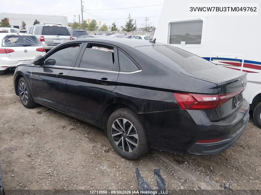 2026 VOLKSWAGEN JETTA VIN 3VWCW7BU3TM049762 — фото 3