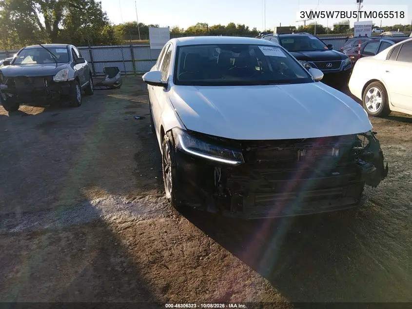 VOLKSWAGEN JETTA 2026, VIN 3VW5W7BU5TM065518
