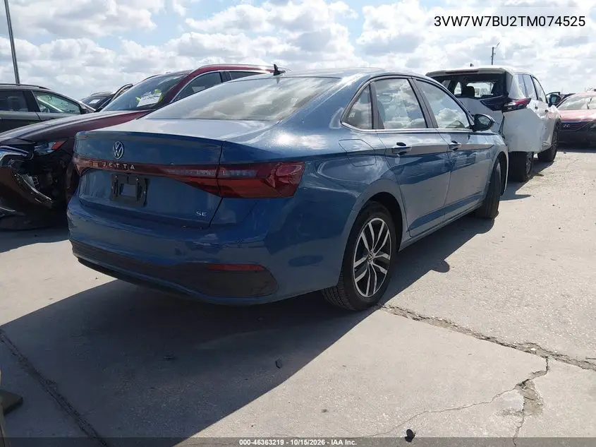 2026 VOLKSWAGEN JETTA VIN 3VW7W7BU2TM074525 — фото 4