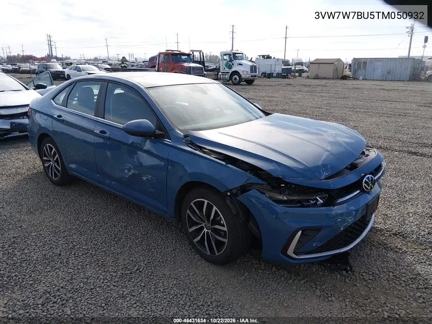 VOLKSWAGEN JETTA 2026, VIN 3VW7W7BU5TM050932