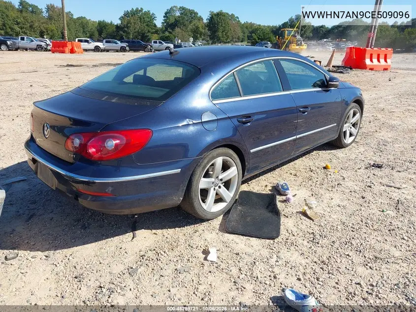 2012 VOLKSWAGEN PASSAT CC VIN WVWHN7AN9CE509096 — фото 4
