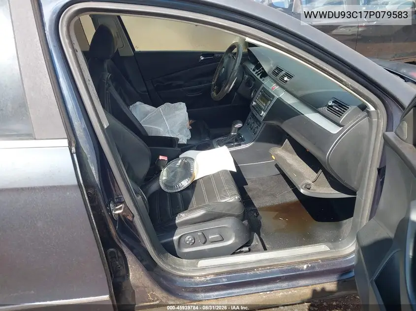 2007 VOLKSWAGEN PASSAT VIN WVWDU93C17P079583 — фото 5