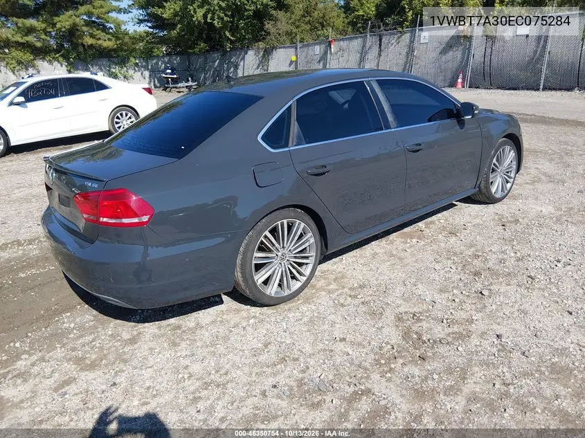 2014 VOLKSWAGEN PASSAT VIN 1VWBT7A30EC075284 — фото 4