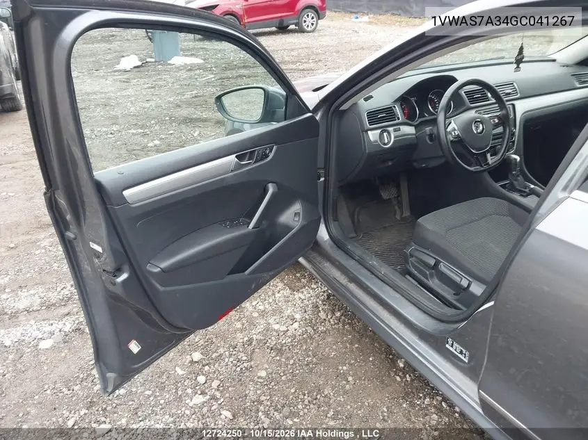 2016 VOLKSWAGEN PASSAT VIN 1VWAS7A34GC041267 — фото 19