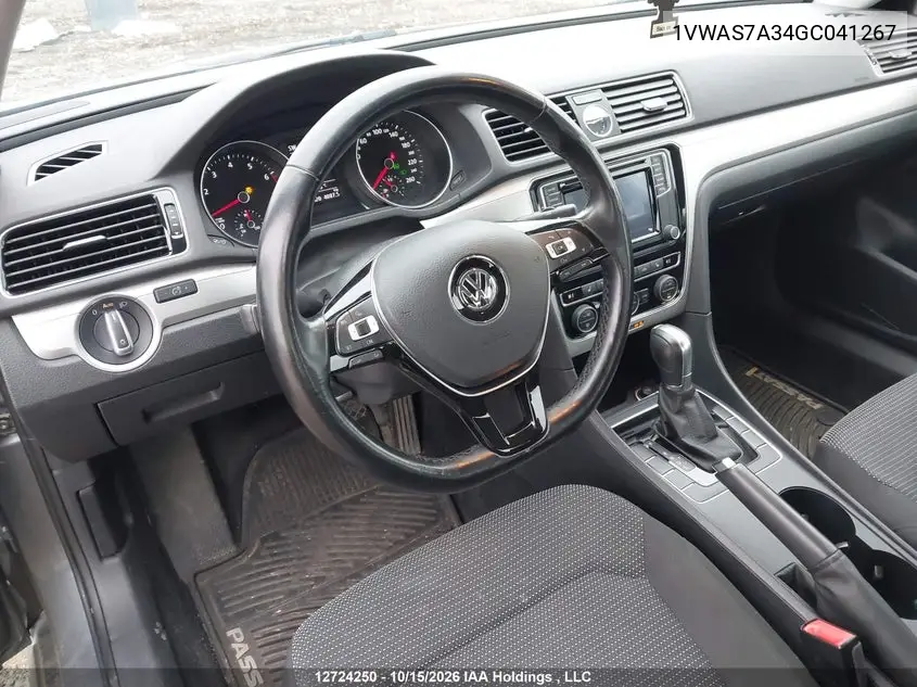2016 VOLKSWAGEN PASSAT VIN 1VWAS7A34GC041267 — фото 20
